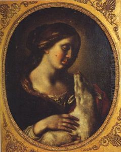 Sainte Agnes by Carlo Dolci