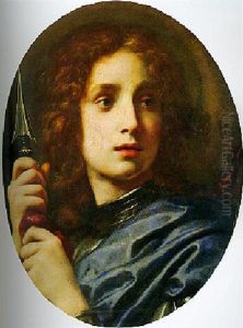 The Archangel Michael by Carlo Dolci