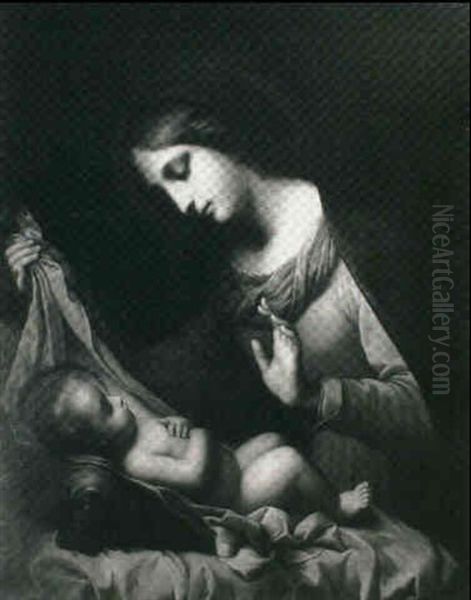 The Madonna Adoring The Infant Christ - view 1