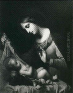 The Madonna Adoring The Infant Christ by Carlo Dolci