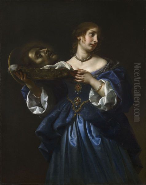 Salome With The Head Of John The Baptist by Carlo Dolci