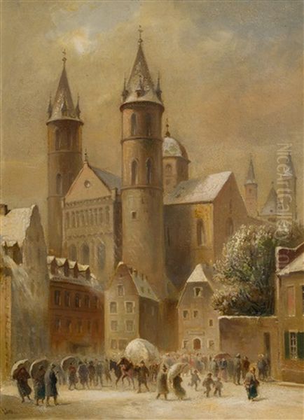 Winterliche Stadtansicht - view 1