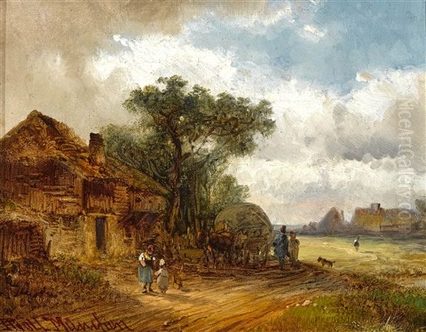 Bauerngehoft Mit Figuren - view 1