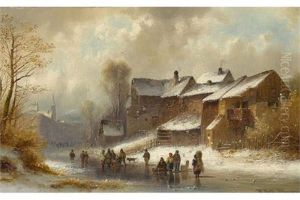 Winterliches Eisvergnugen