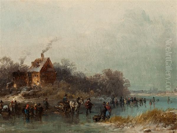 On A Frozen River - view 1