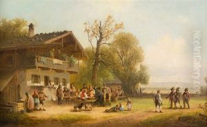 Das Schutzenfest by Anton Doll