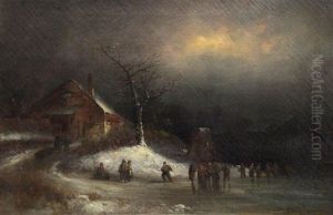 Winterscape by Anton Doll