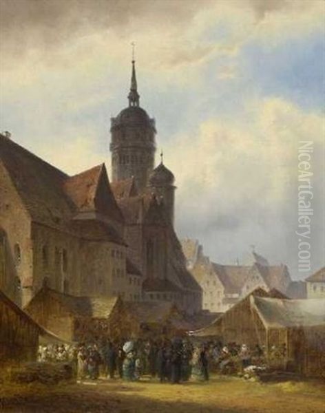 Leipzig - Markt Bei Der Nikolaikirche - view 1