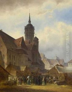 Leipzig - Markt Bei Der Nikolaikirche