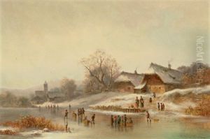 Wintervergnugen by Anton Doll