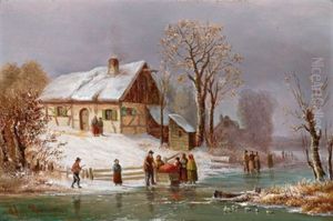 Wintervergnugen by Anton Doll