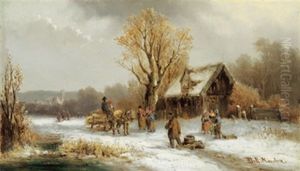 Wintervergnugen by Anton Doll