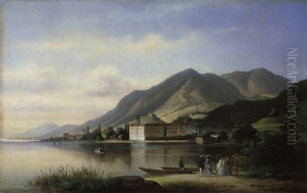 Blick Auf Schloss Tegernsee - view 1