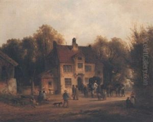 Vor Dem Landgasthaus Vor Dem Landgasthaus