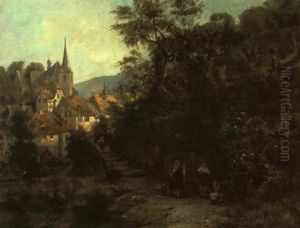 Junge Frauen Am Brunnen