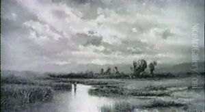 Motiv An Der Wurm by Anton Doll