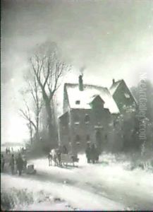 Wintervergnugen. by Anton Doll