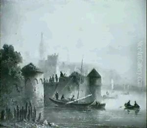 Alte Hafenstade by Anton Doll
