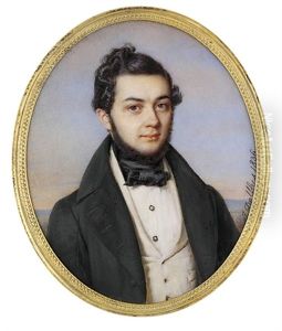 A Young Gentleman In Black Coat