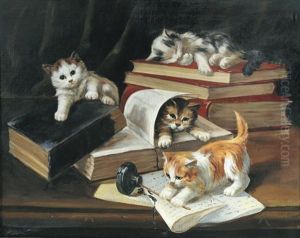 Naughty Kittens by John Henry Dolph