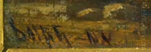 Chickens And Ducks by John Henry Dolph