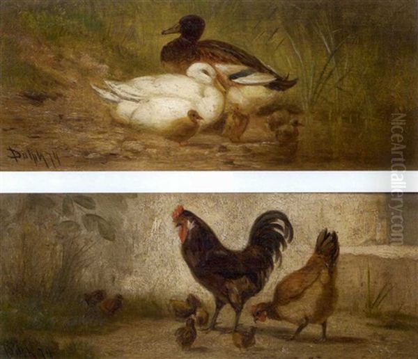 Ducks (+ Rooster And Hen; Pair) - view 1