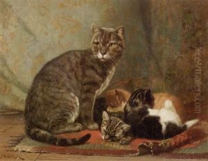 Mother With Her Litter