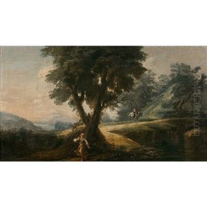 Paysages Animes by Pierre Salomon Domenchin de Chavanne