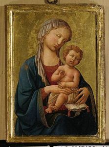 The Madonna And Child by Domenico Di Michelino