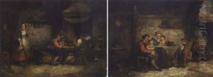Scene D'auberge Animee by Martin Domicent