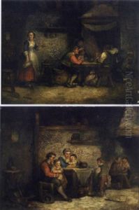 Scene D'auberge Animee