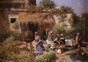 La Merienda by Francisco Domingo Marques
