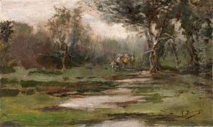 Paisaje Con Figuras