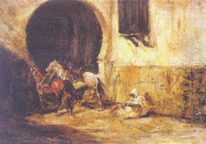 The Beggar by Francisco Domingo Marques