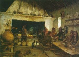 Escena Del Quijote by Francisco Domingo Marques