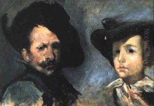 Copia De Dos Retratos De Velazquez by Francisco Domingo Marques