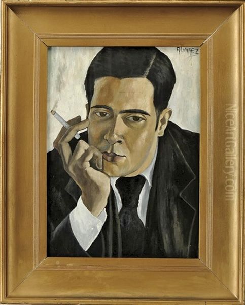 Figura Masculina A Fumar - view 1