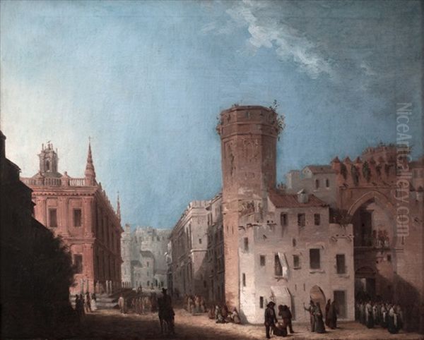 Vista De La Calle Santo Tomas - view 1