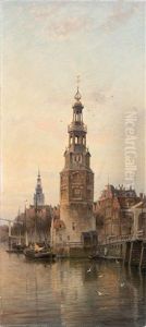 The Montelbaanstoren In Amsterdam