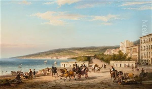 Coastal Street Scene - view 1