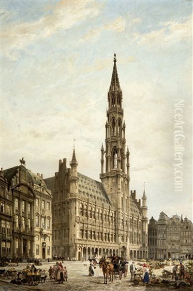 The Brussels City Hall - view 1