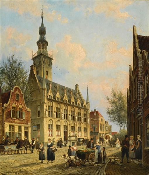 The Town Hall In Veere - view 1