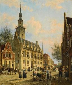 The Town Hall In Veere