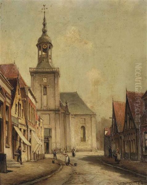 A View Of The Kerkstraat In Almelo - view 1