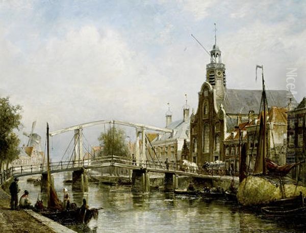 Pelgrimsvaderskerk On The Aalbrechtskolk In Delfshaven, Rotterdam - view 1