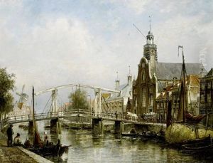 Pelgrimsvaderskerk On The Aalbrechtskolk In Delfshaven, Rotterdam