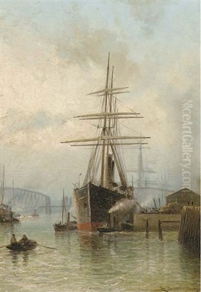 The Bustling Port Of Rotterdam - view 1