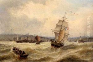 Le Port De Boulogne-sur-mer by Cornelis Christiaan Dommelshuizen