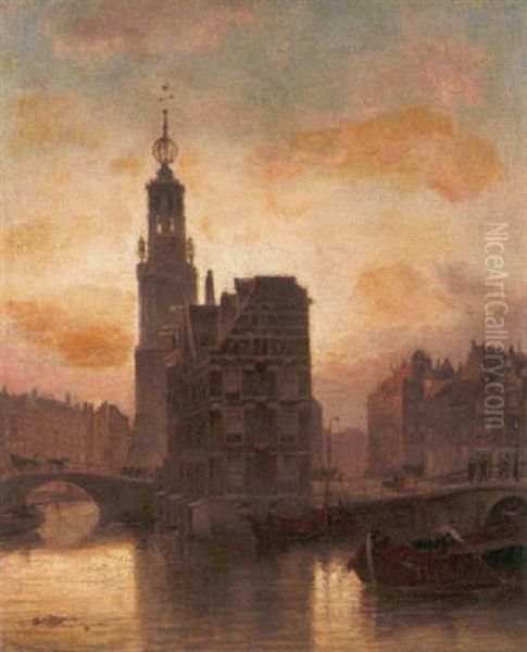 Der Munzturm In Amsterdam - view 1