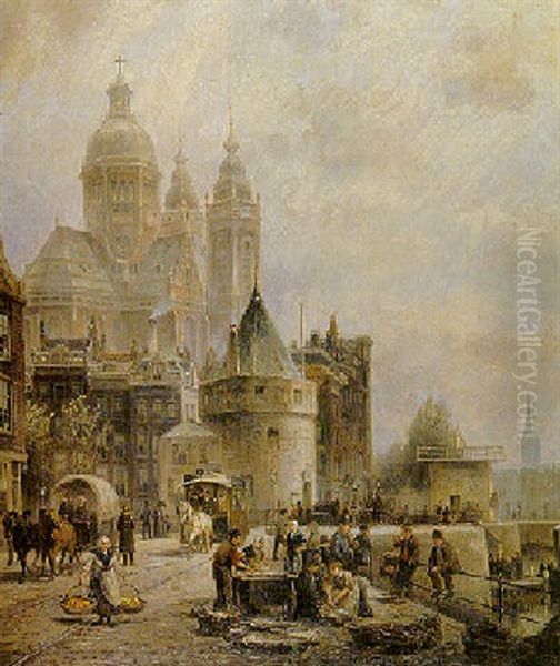 Amsterdam, La Nouvelle Eglise Catholique (prins Hendrik Kade) - view 1